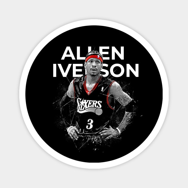 Allen Iverson Magnet by Creativedy Stuff